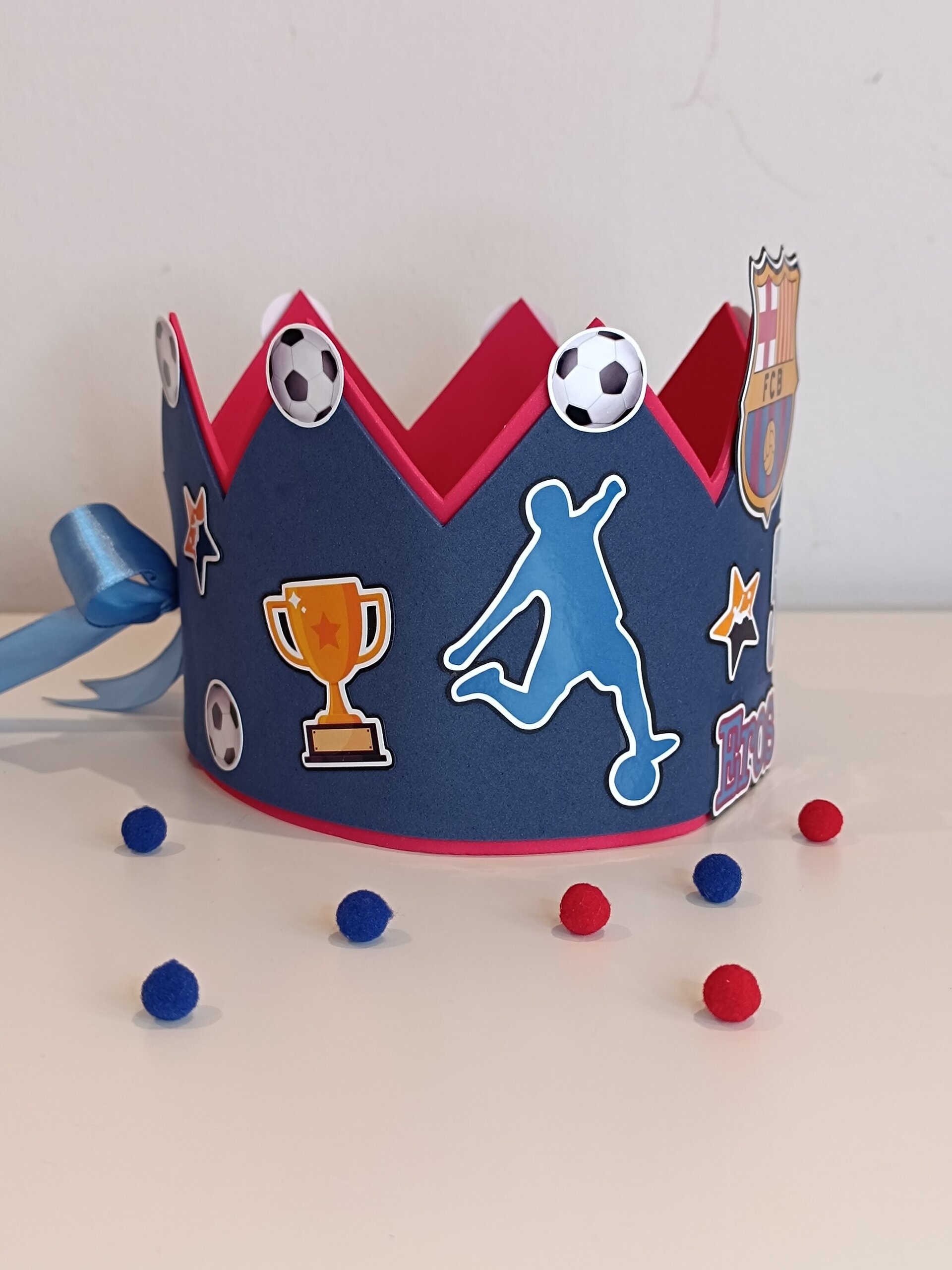 Corona de Cumpleaños personalizada Barça - 2