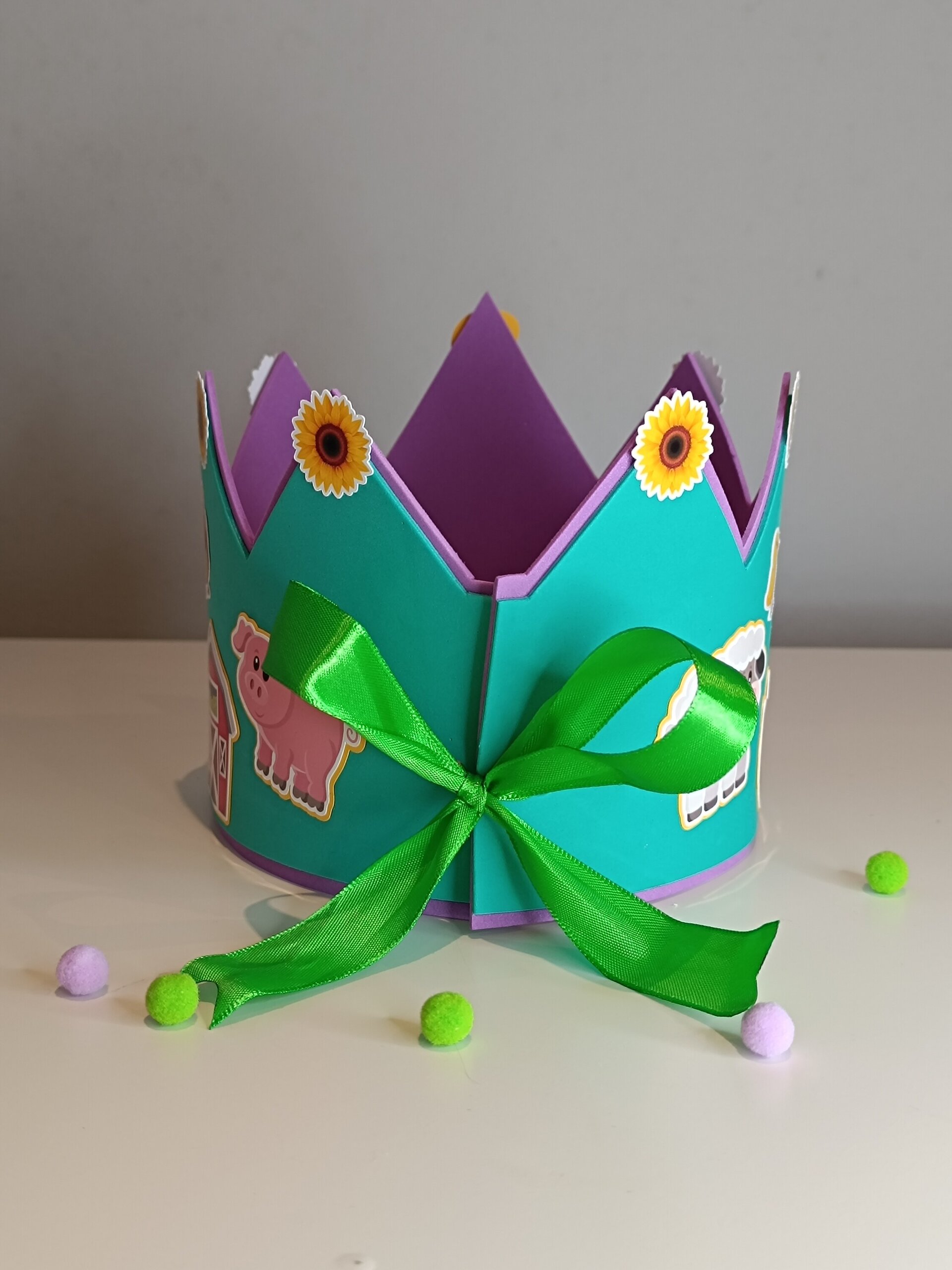 Corona de cumpleaños personalizada Titó - 4