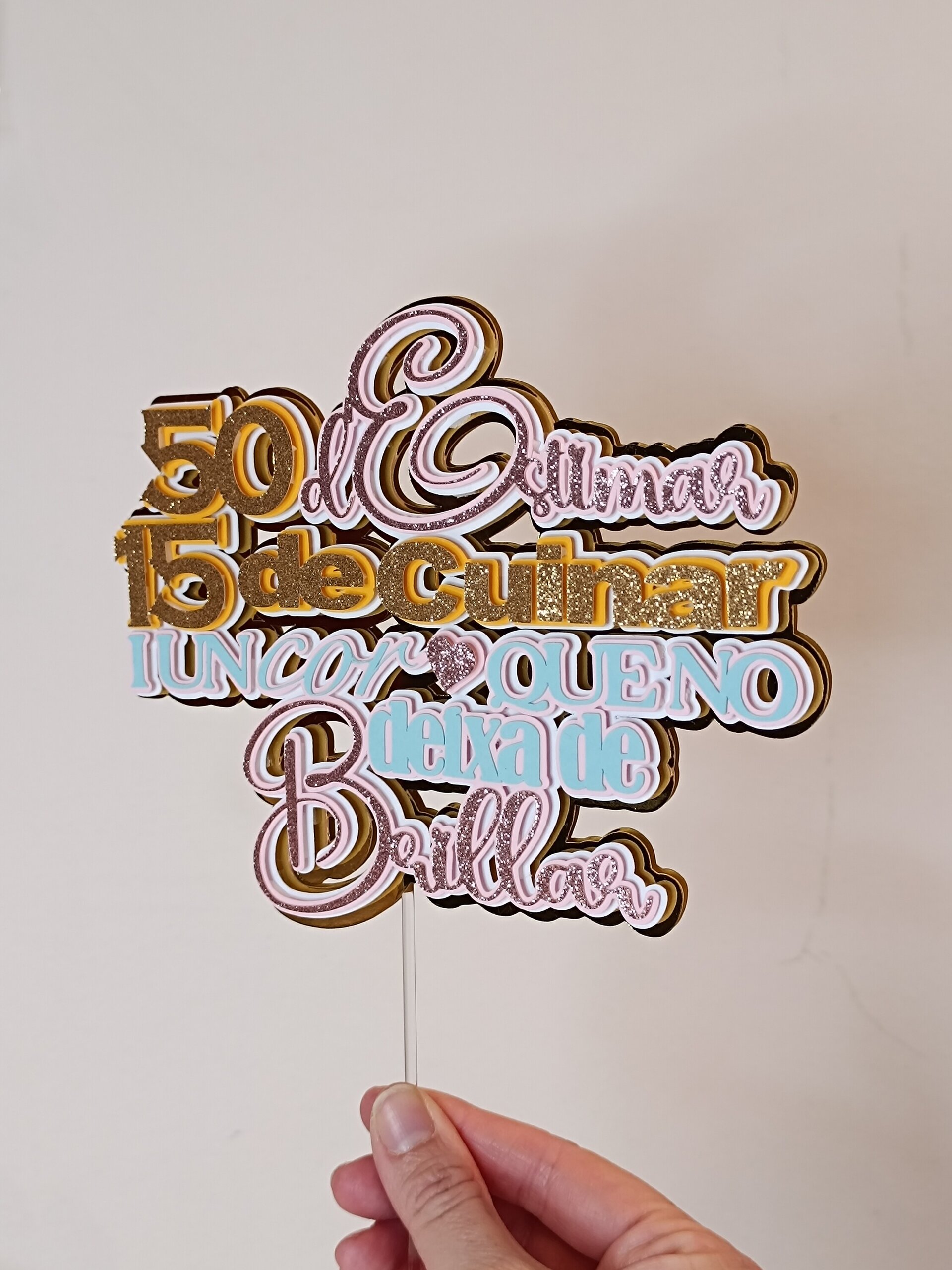 Topper tarta frase 65 - 2