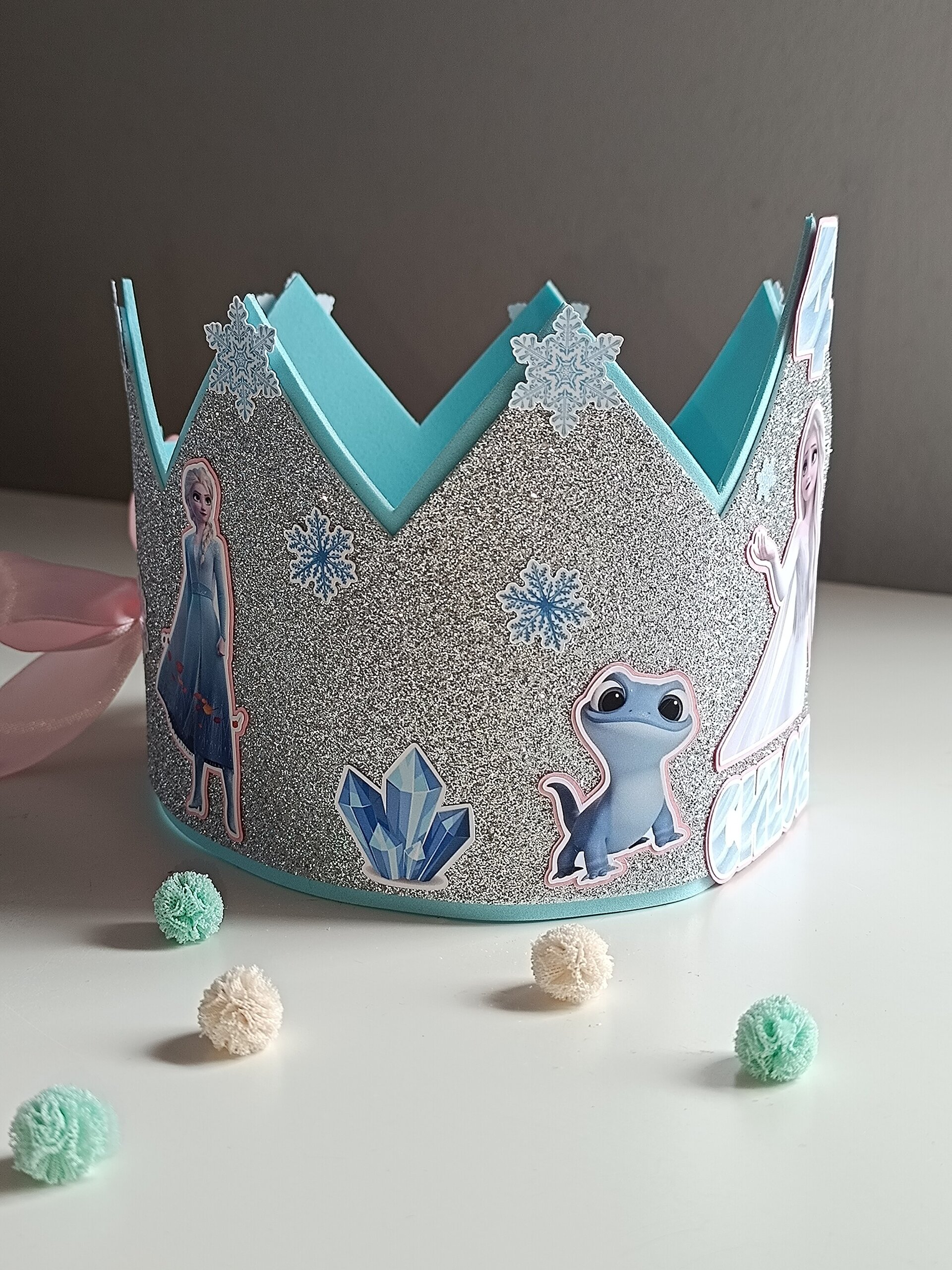 Corona de Cumpleaños personalizada Frozen 2 - 3