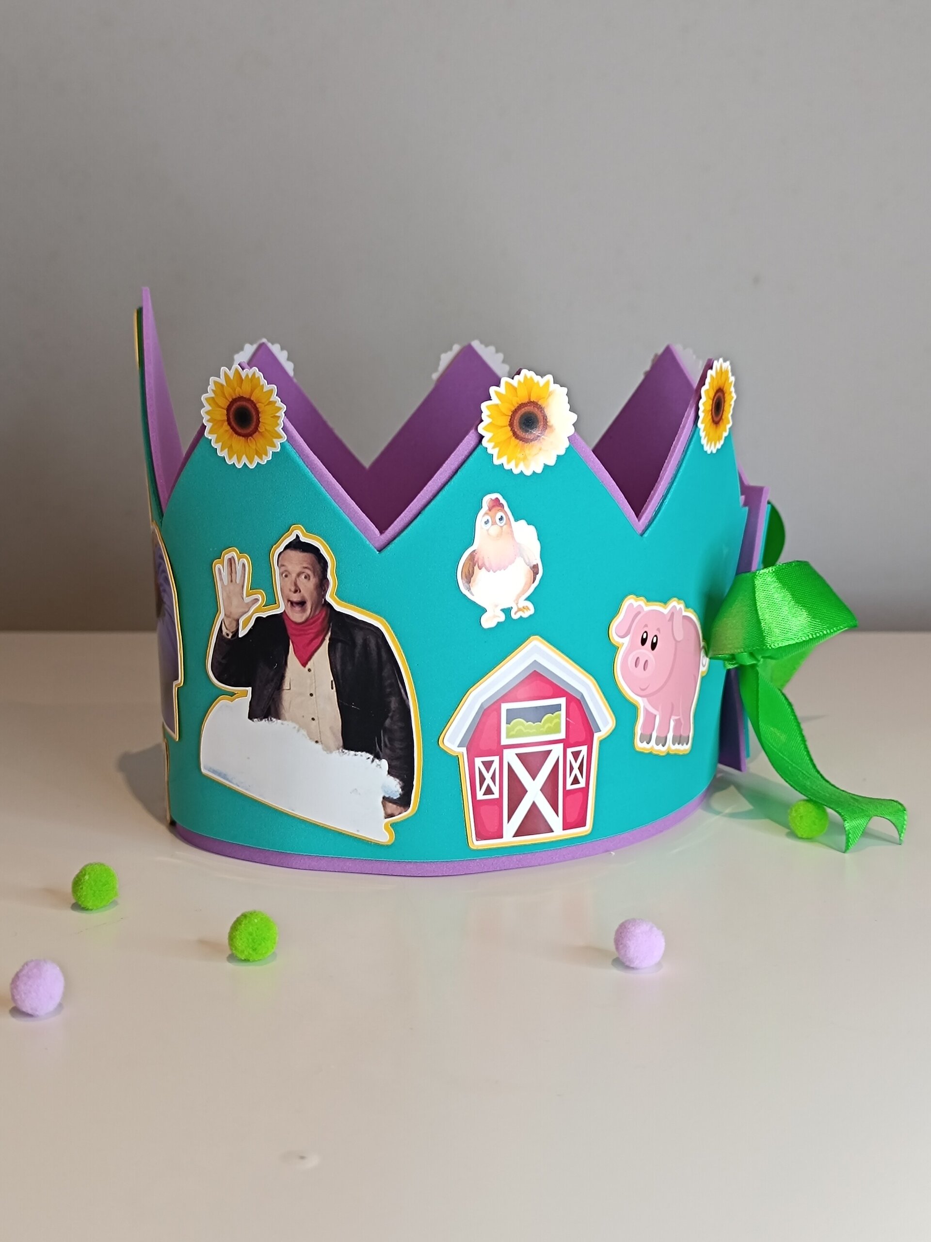 Corona de cumpleaños personalizada Titó - 2