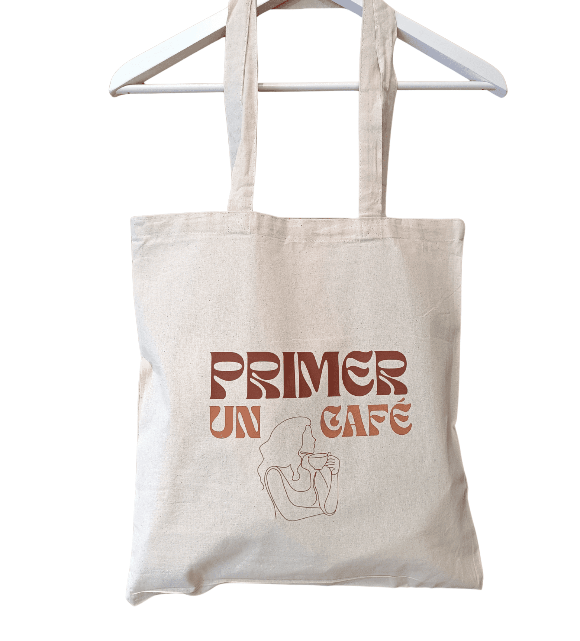 Totebag algodón orgánico Café - 4