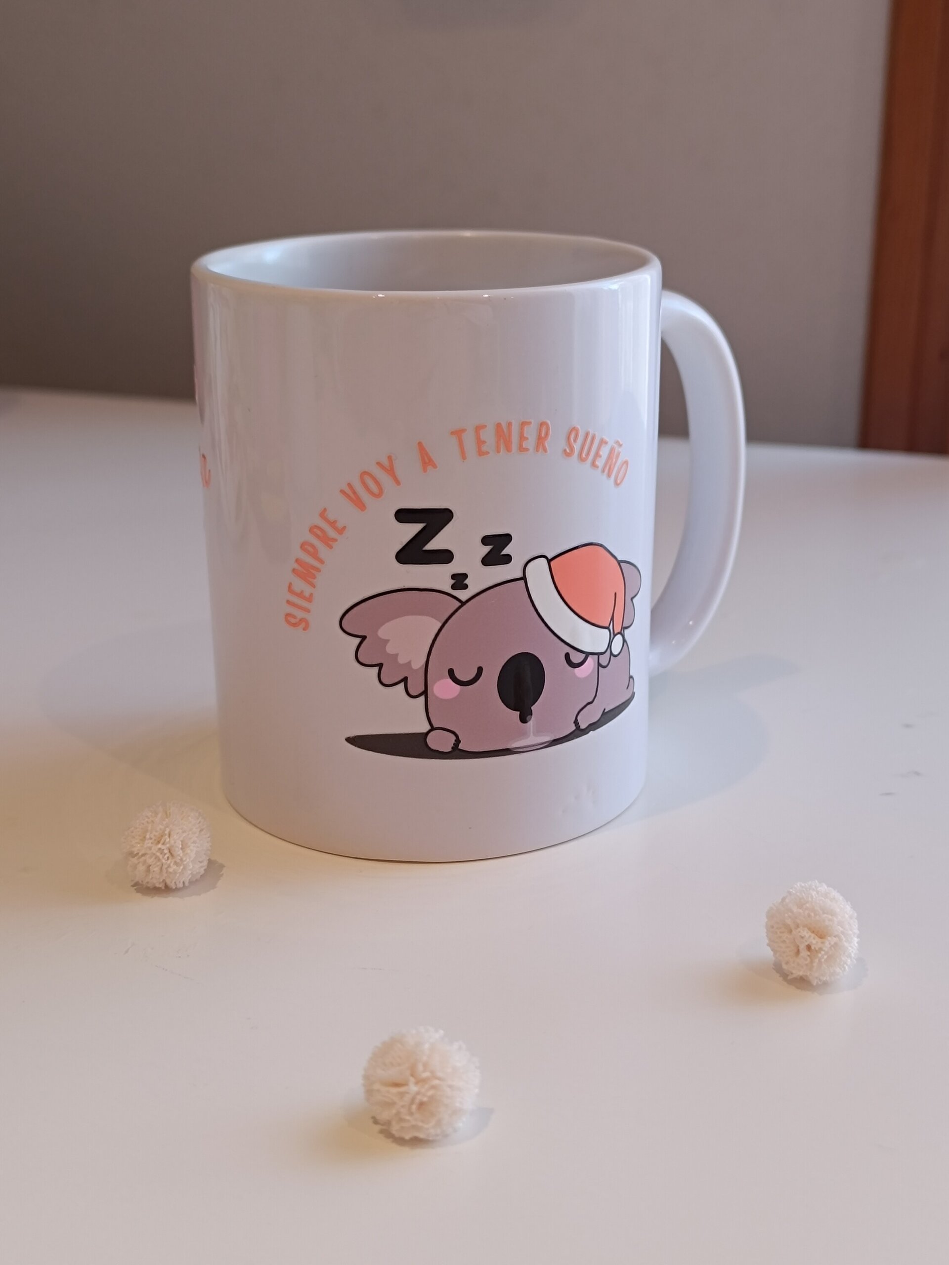 Taza “No importa cuánto duerma” - 2