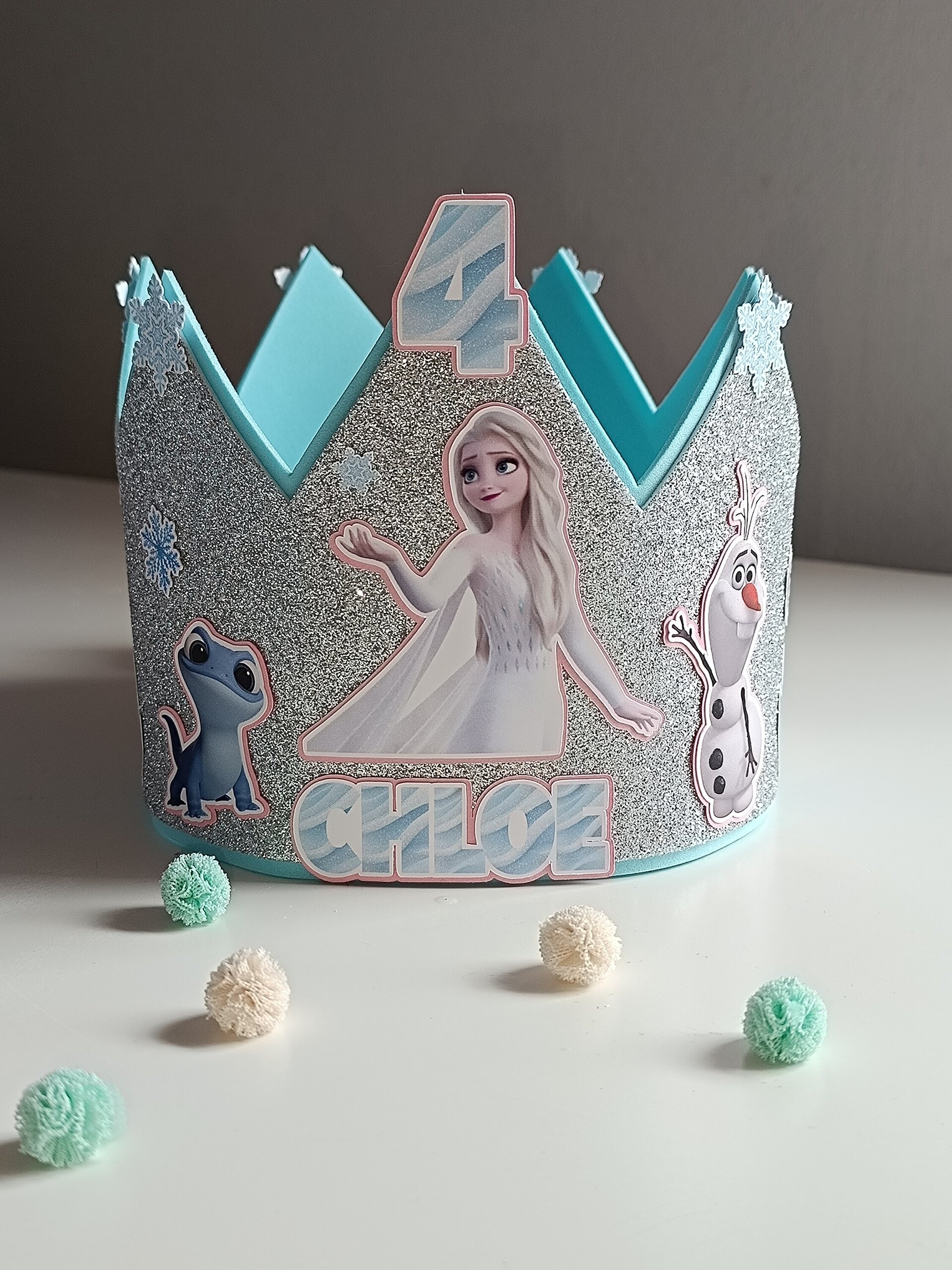 Corona de Cumpleaños personalizada Frozen 2 - 2