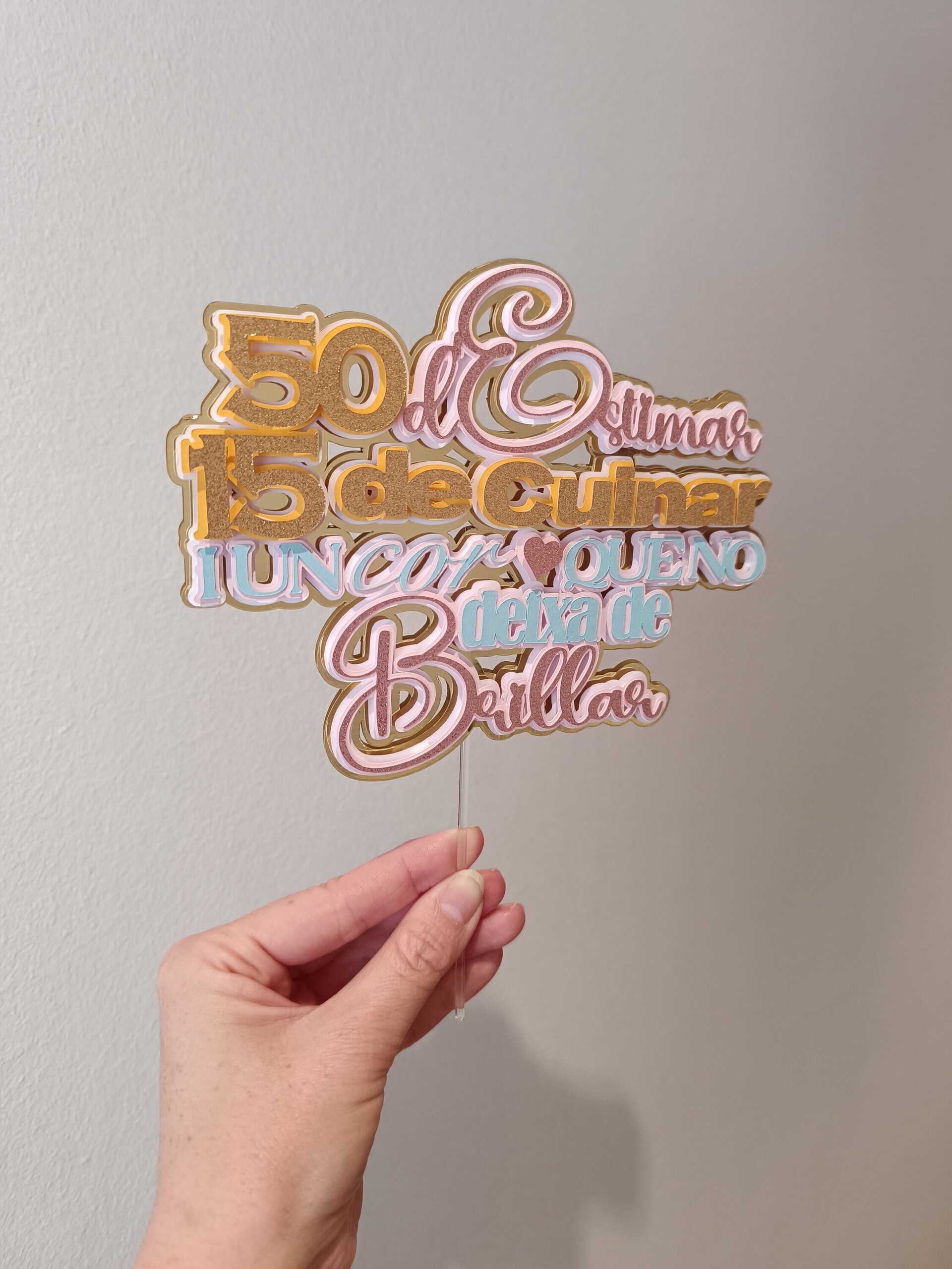 Topper tarta frase 65 - 3