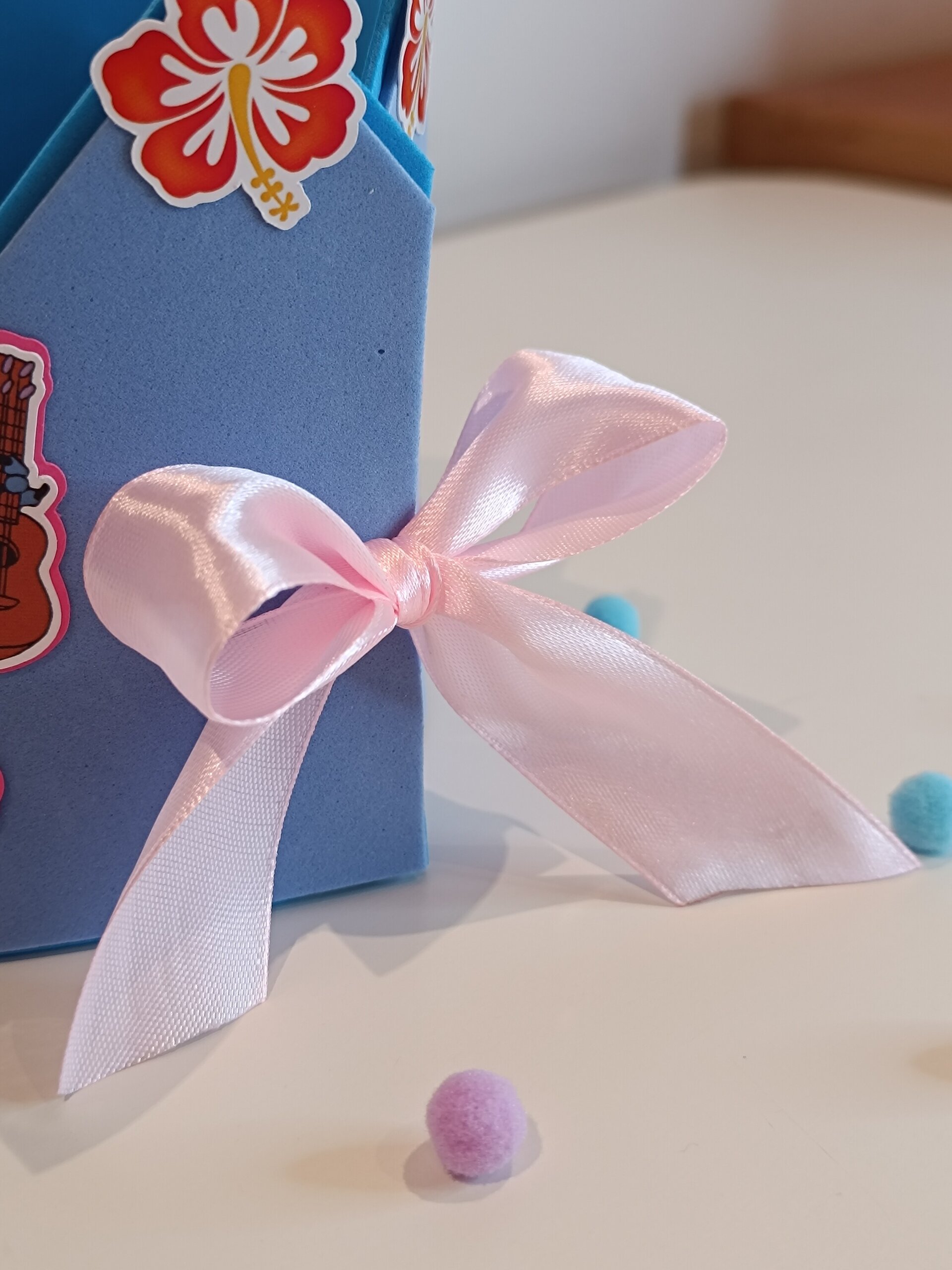 Corona de cumpleaños personalizada Stitch Ángel - 7